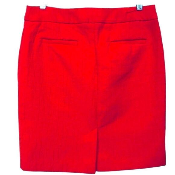 Cynthia Rowley Textured Coral Pencil Skirt with Pockets 2 - Picture 5 of 5